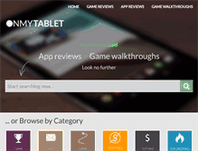 Tablet Screenshot of onmytablet.com